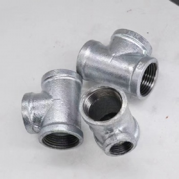 Gi fittings Cast Iron Tee Pipe Fitting Malleable Iron Pipe Fittings