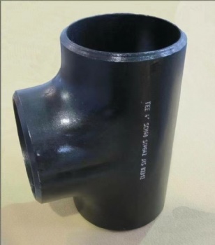Carbon Steel Pipe Weld Fitting Reducing Tee equal Tee