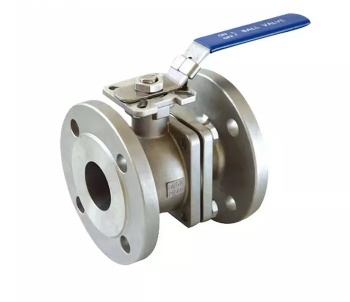 Stainless Steel CF8M WCB 2 Piece Flanged End Ball Valve
